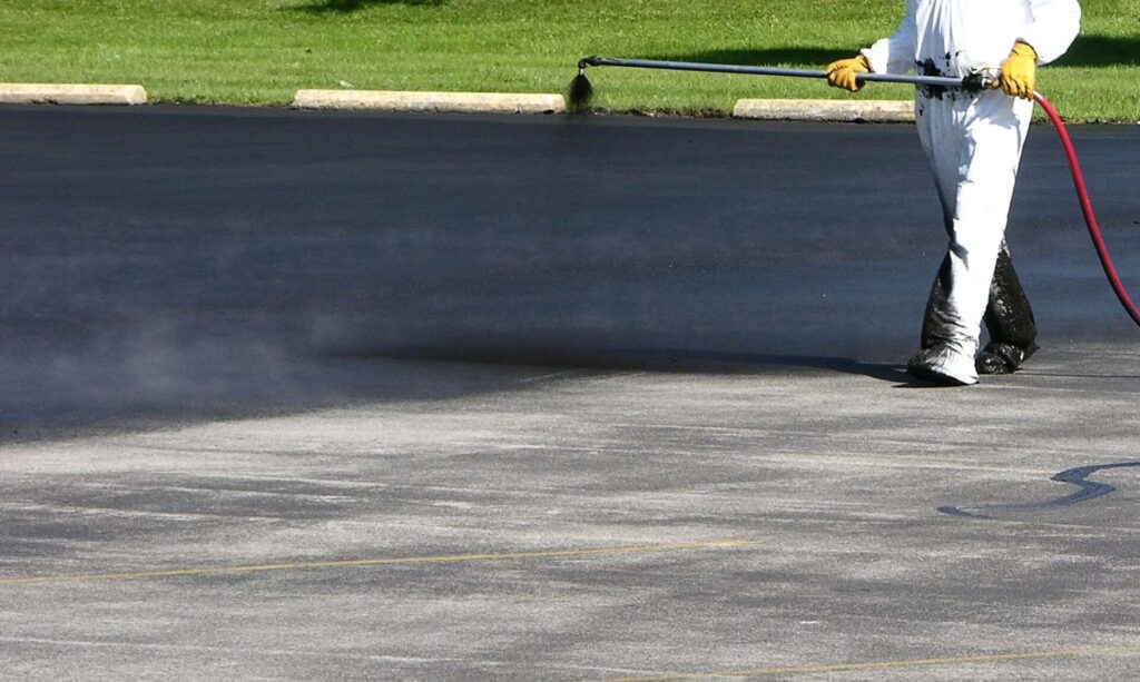 Seal Coating Parking Lot