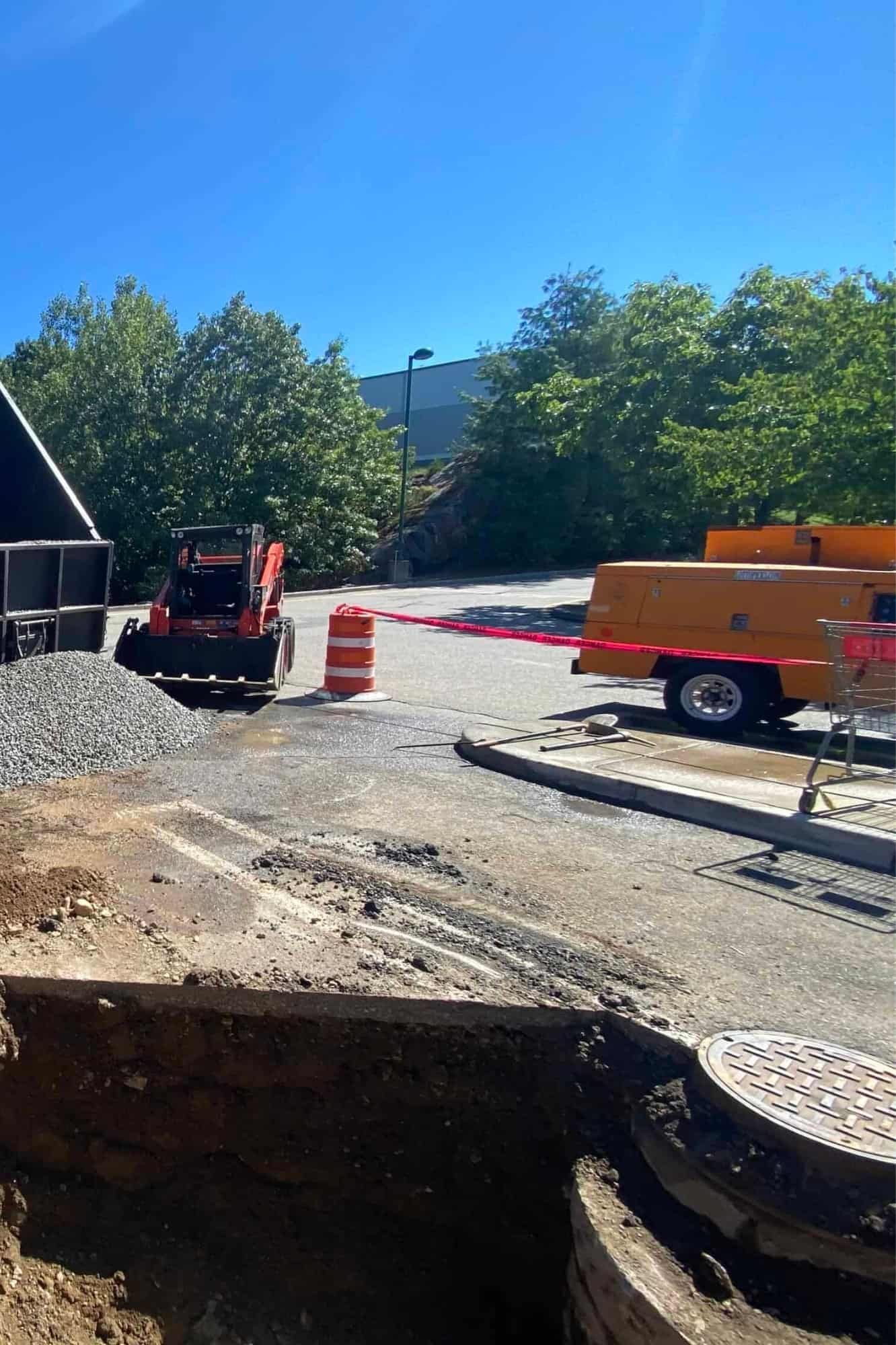 Swan Co. provides expert catch basin installation and repair in the Tri-State area, ensuring efficient storm water drainage for commercial properties, HOAs, and industrial facilities.