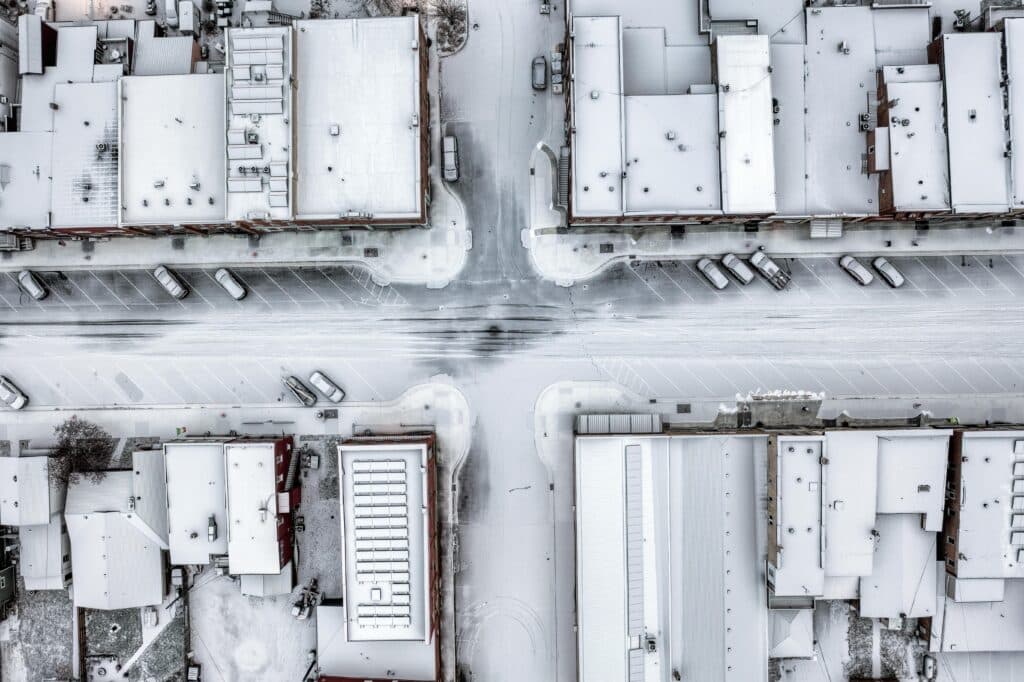 Winter-Ready Commercial Pavement | Swan Co